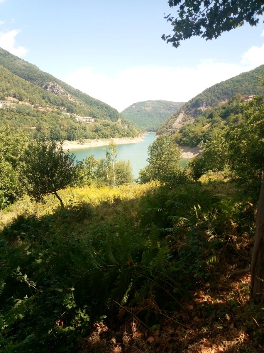 Lago di vagli - Vagli di sotto - Ponte sospeso - foto 3