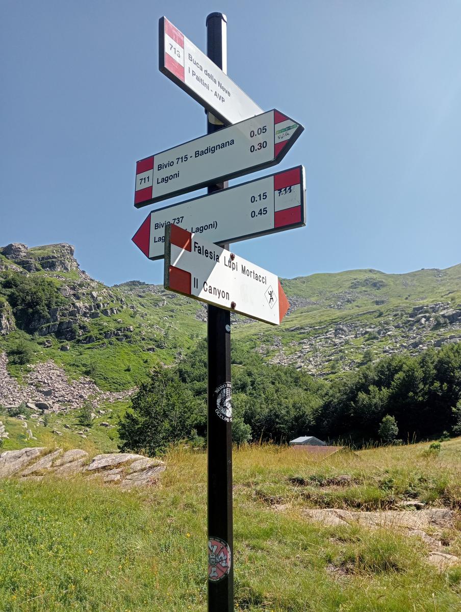 lago Santo Parmense - Lagoni - lago oscuro - due giorni - foto 9