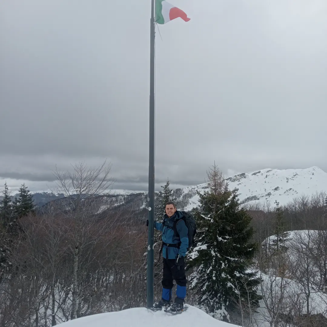 Casetta dei pastori e Lago Nero da Fontana Vaccaia