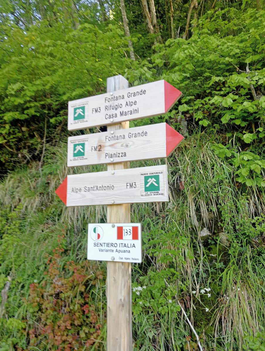 Monte Rovaio, Monte Bovario e Monte Nome del Gesù dall' Alpe di San'Antonio - foto 12