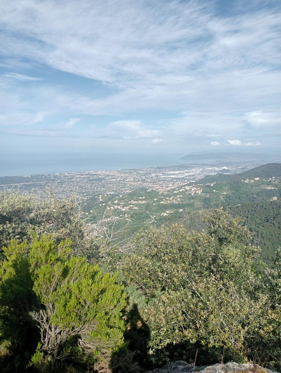 Monte Folgorito, Passo della Cardella e Monte Focoraccia da Vietina