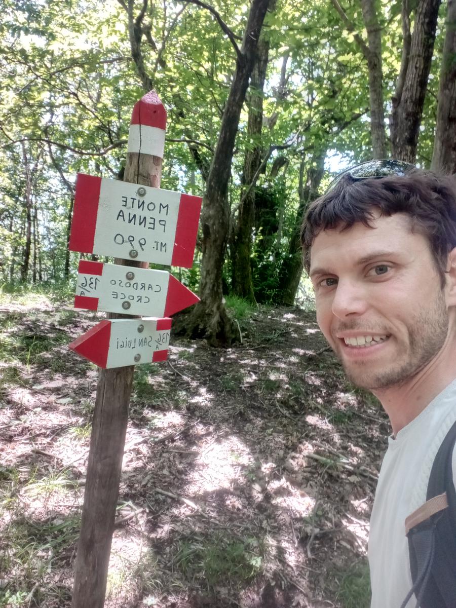 Castagno del Diavolo, Monte Palodina e Monte Penna da Cardoso - foto 16