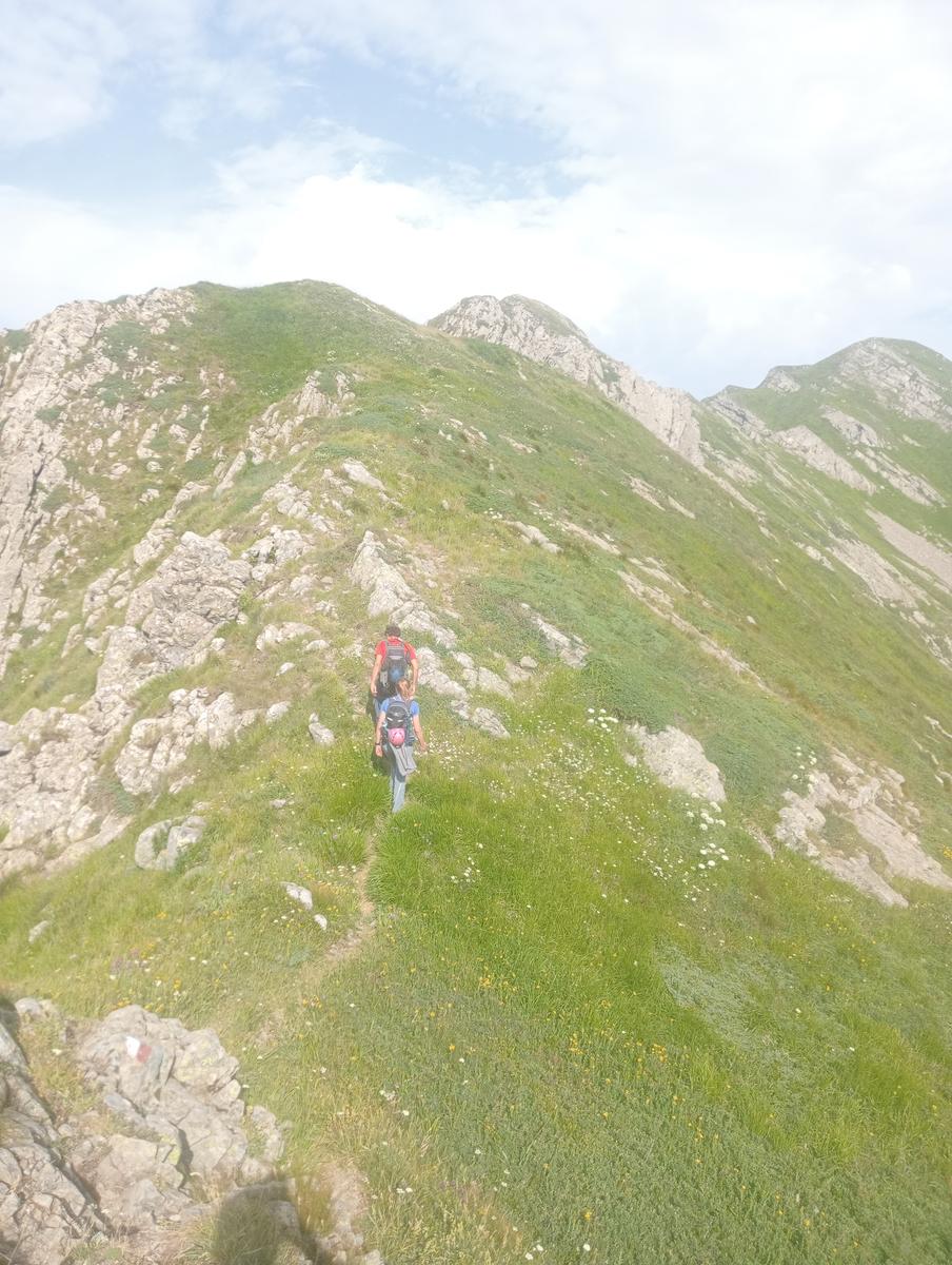 Monte Alto, Passo di Pietra Tagliata e Alpe di Succiso da Passo del Cerreto - foto 11