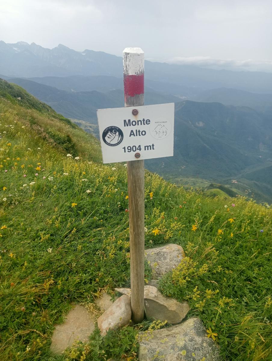 Monte Alto, Passo di Pietra Tagliata e Alpe di Succiso da Passo del Cerreto - foto 14