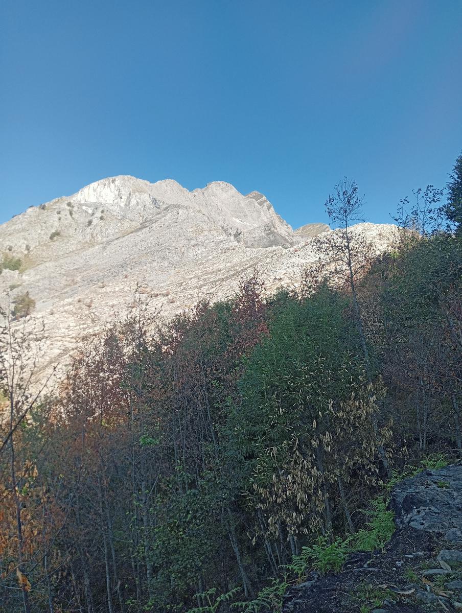 Monte Spallone, Monte Sagro e Punta tre Uomini da Verghereto