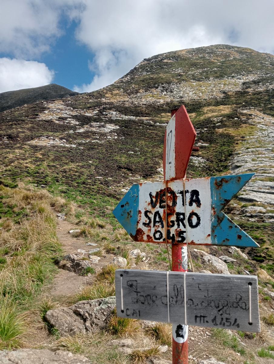 Monte Spallone, Monte Sagro e Punta tre Uomini da Verghereto - foto 15