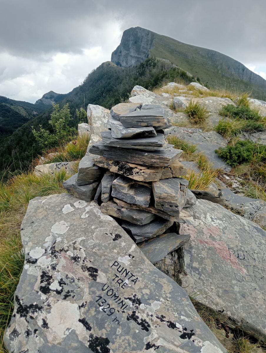 Monte Spallone, Monte Sagro e Punta tre Uomini da Verghereto - foto 16