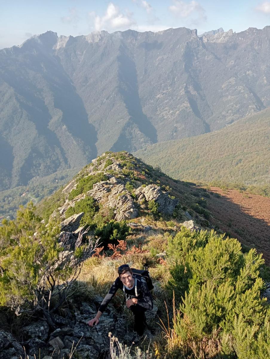 Da Minazzana al Cavallo d'Azzano per la Cresta Nord Ovest