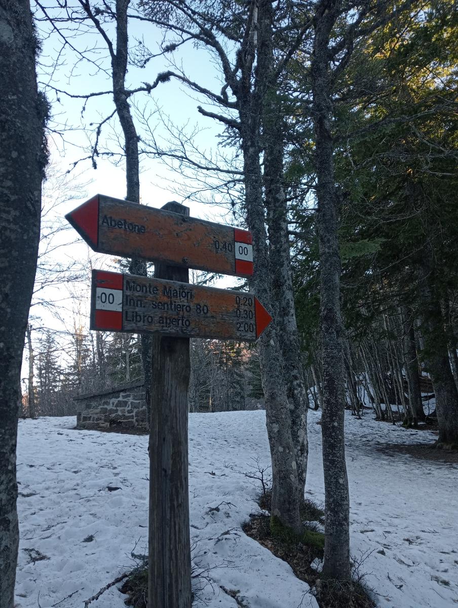 Ciaspolata Rifugio Casetta di Lapo, Cima del Diaccione e Lago della Risaia da Passo dell'Abetone Abetone Pt - foto 10