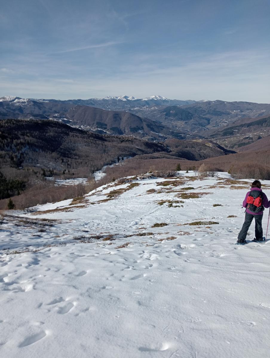 Ciaspolata Rifugio Casetta di Lapo, Cima del Diaccione e Lago della Risaia da Passo dell'Abetone Abetone Pt - foto 13