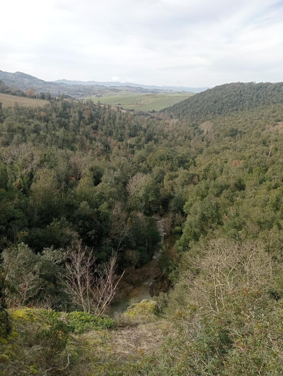 Cascate della Strolla, Fonte del latte e Pieve della Nera da Prato d'Era - foto 30