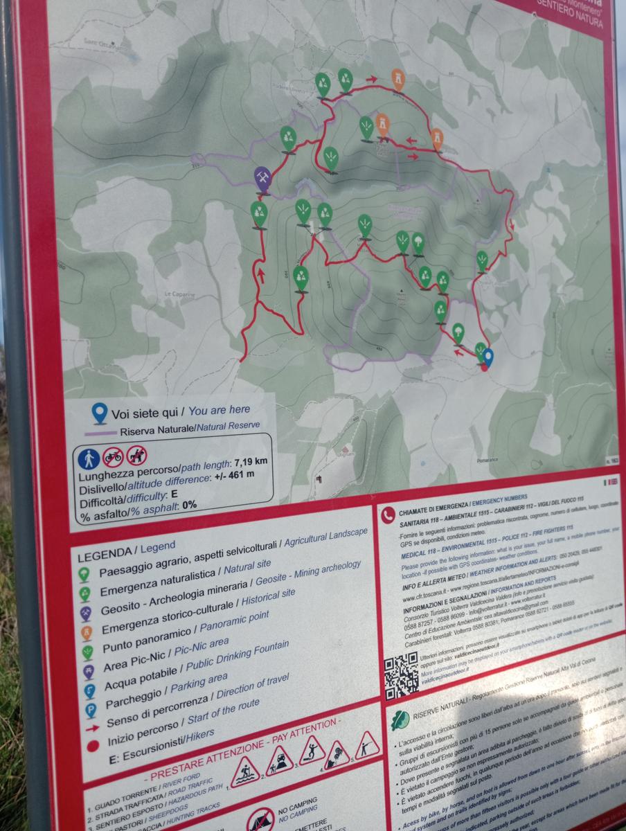 Cascate della Strolla, Fonte del latte e Pieve della Nera da Prato d'Era - foto 34