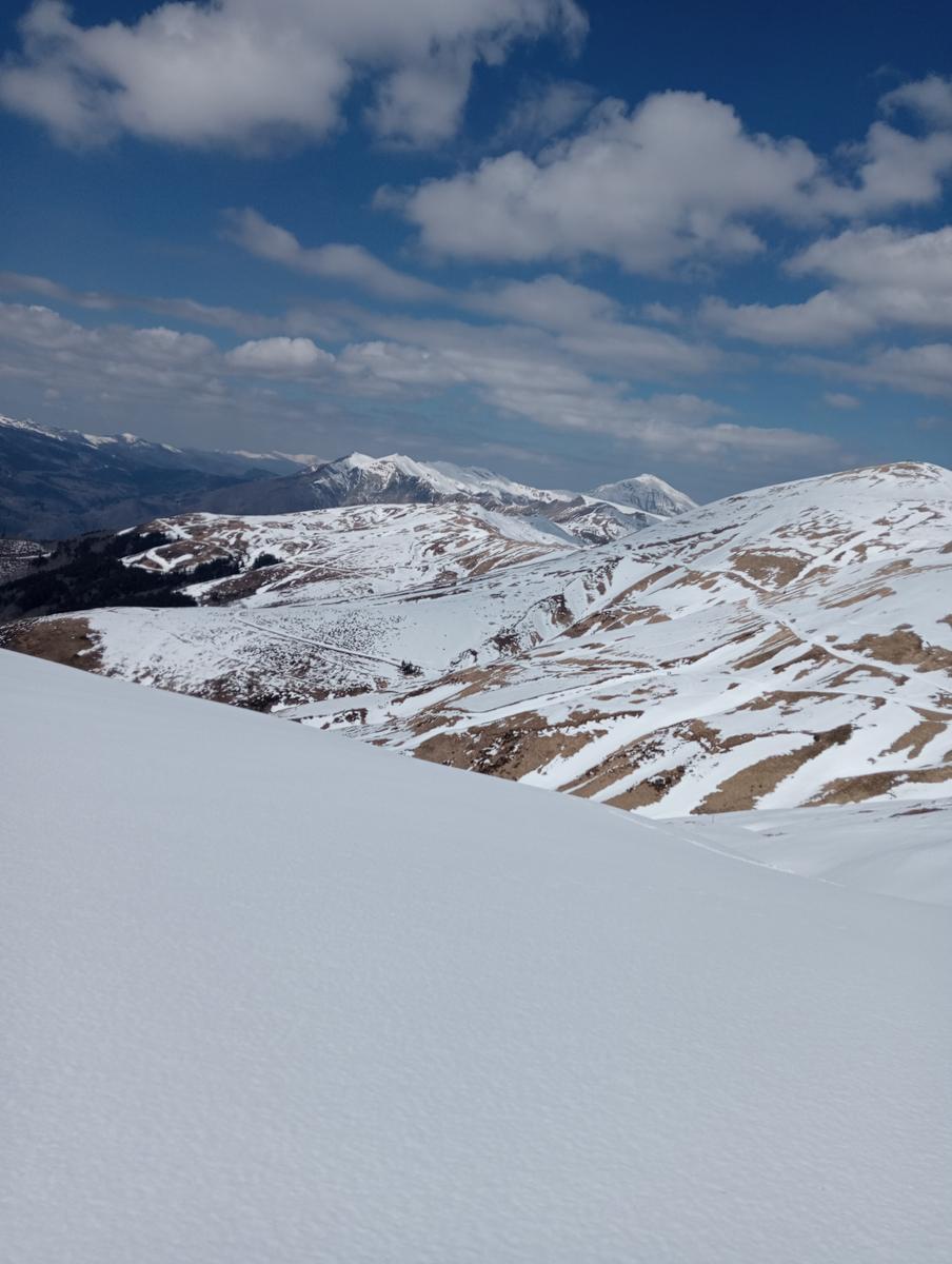Ciaspolata ~ Passo della Calanca, Lago Scaffaiolo e Monte Spigolino da Doganaccia - foto 4