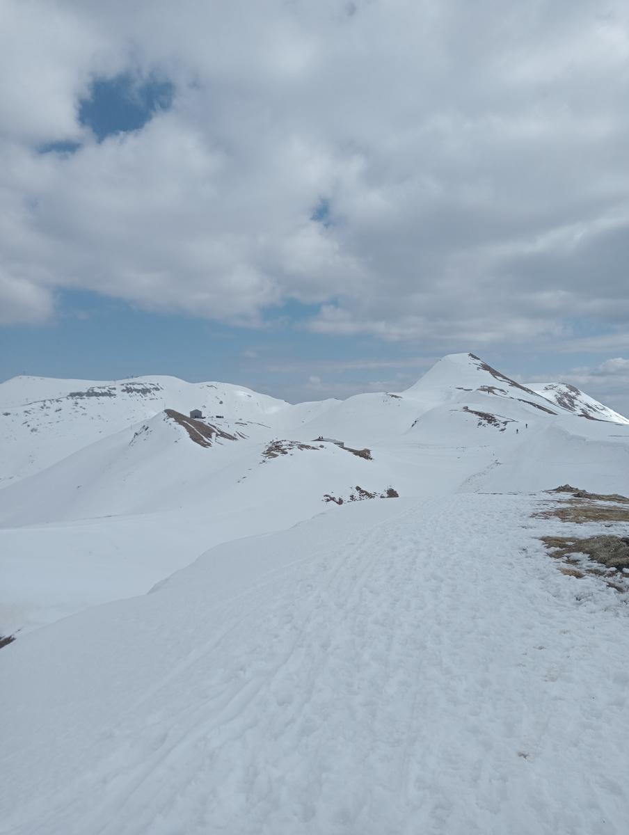 Ciaspolata ~ Passo della Calanca, Lago Scaffaiolo e Monte Spigolino da Doganaccia - foto 11