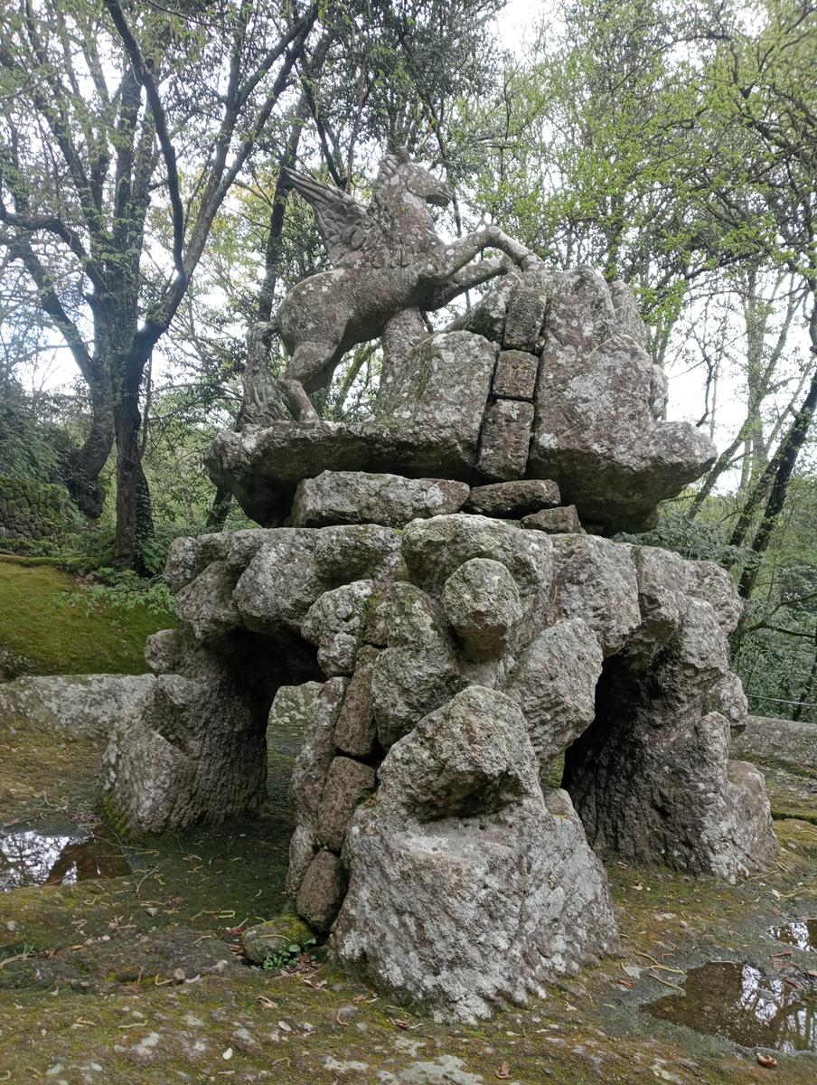 Fontana di Pegaso da Former Roman Catholic Diocese of Bomarzo