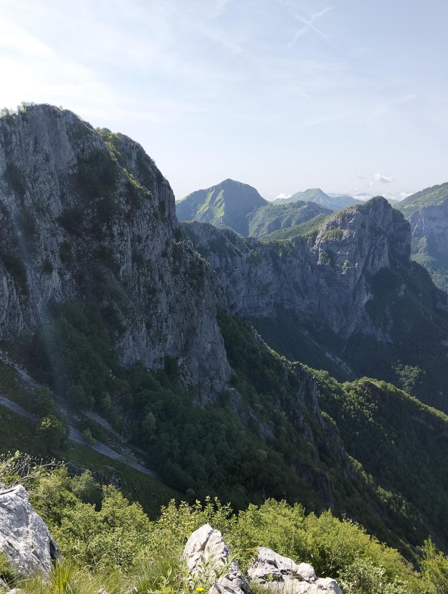 Pania della Croce, Pizzo delle saette, Rifugio Del Freo e Passo dell'Alpino da Orzale - foto 16