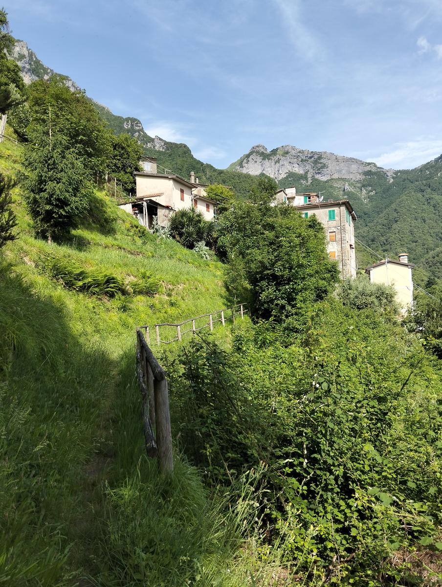 Pania della Croce, Pizzo delle saette, Rifugio Del Freo e Passo dell'Alpino da Orzale - foto 26