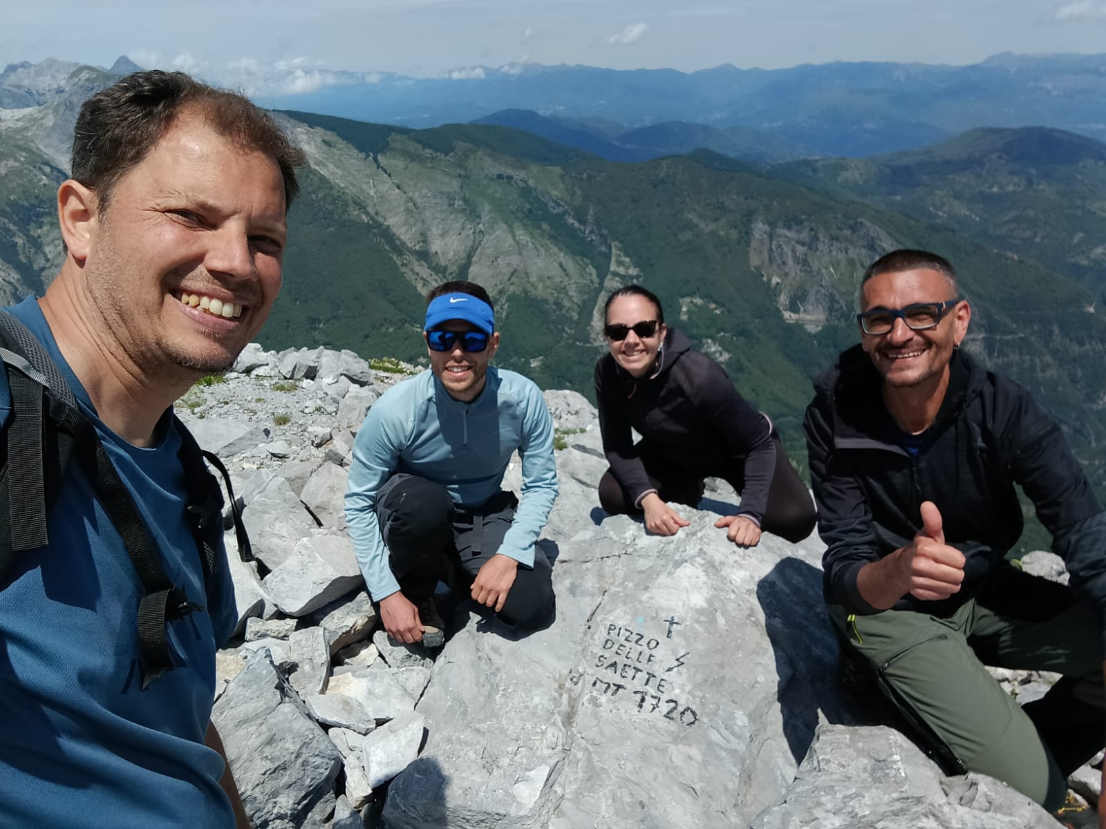 Pania della Croce, Pizzo delle saette, Rifugio Del Freo e Passo dell'Alpino da Orzale - foto 27