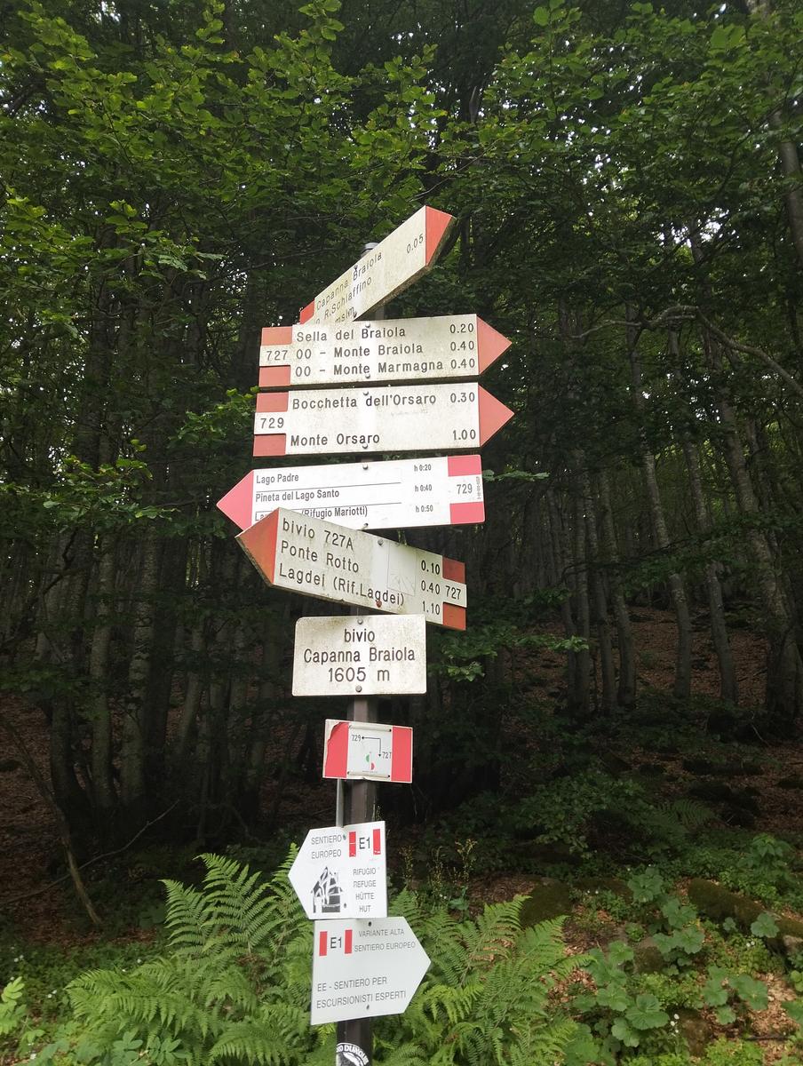 Pratospilla - Monte Bragalata - Monte Losanna - Monte Sillara - Monte Marmagna | Traversata panoramica Appenninica - foto 46