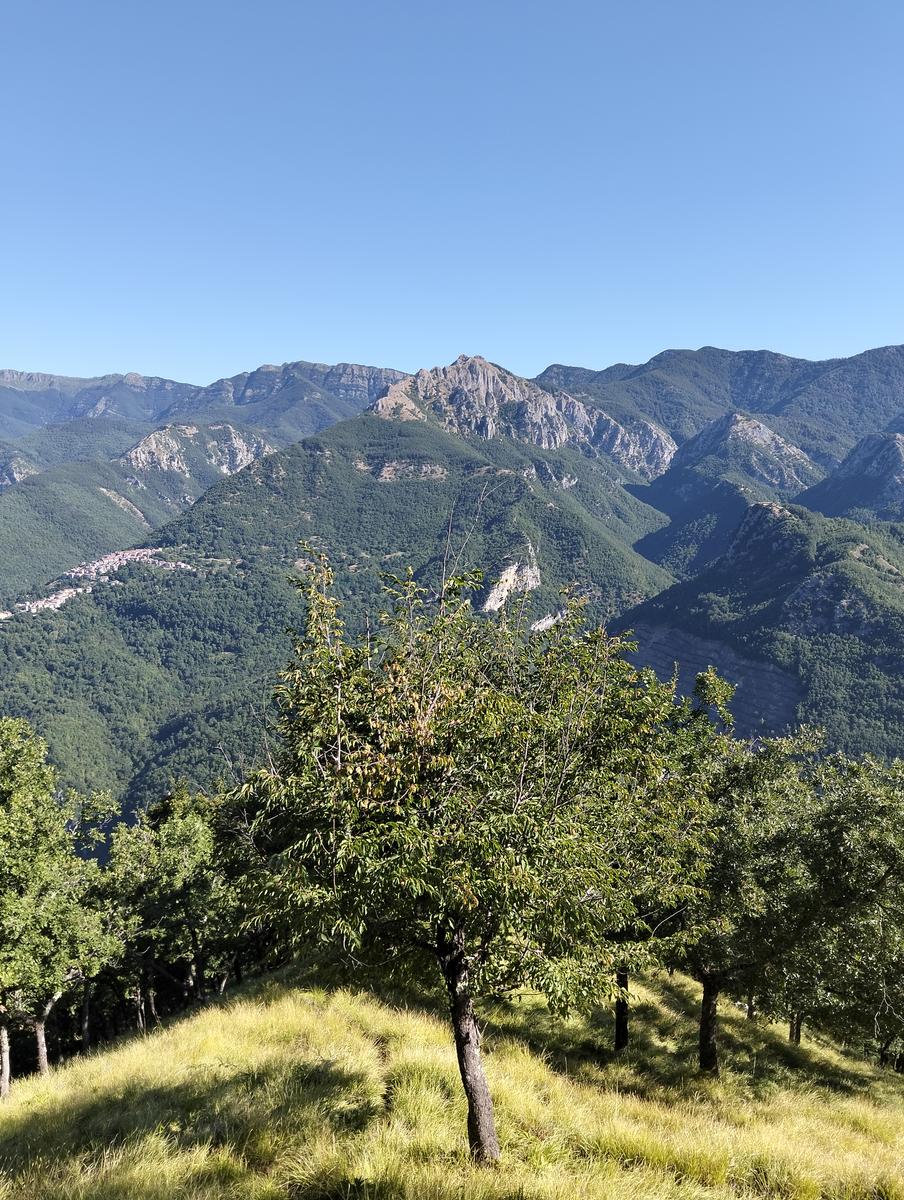 Monte Memoriante, Penna di Lucchio e Monte Lischeta da Lucchio
