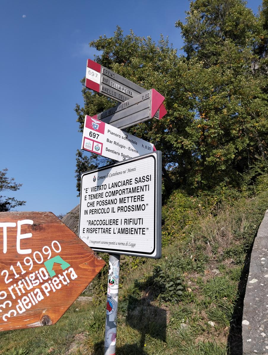 pietra di bismantova: ferrata degli alpini, dell'orto del mandorlo e dell'ultimo sole - foto 4