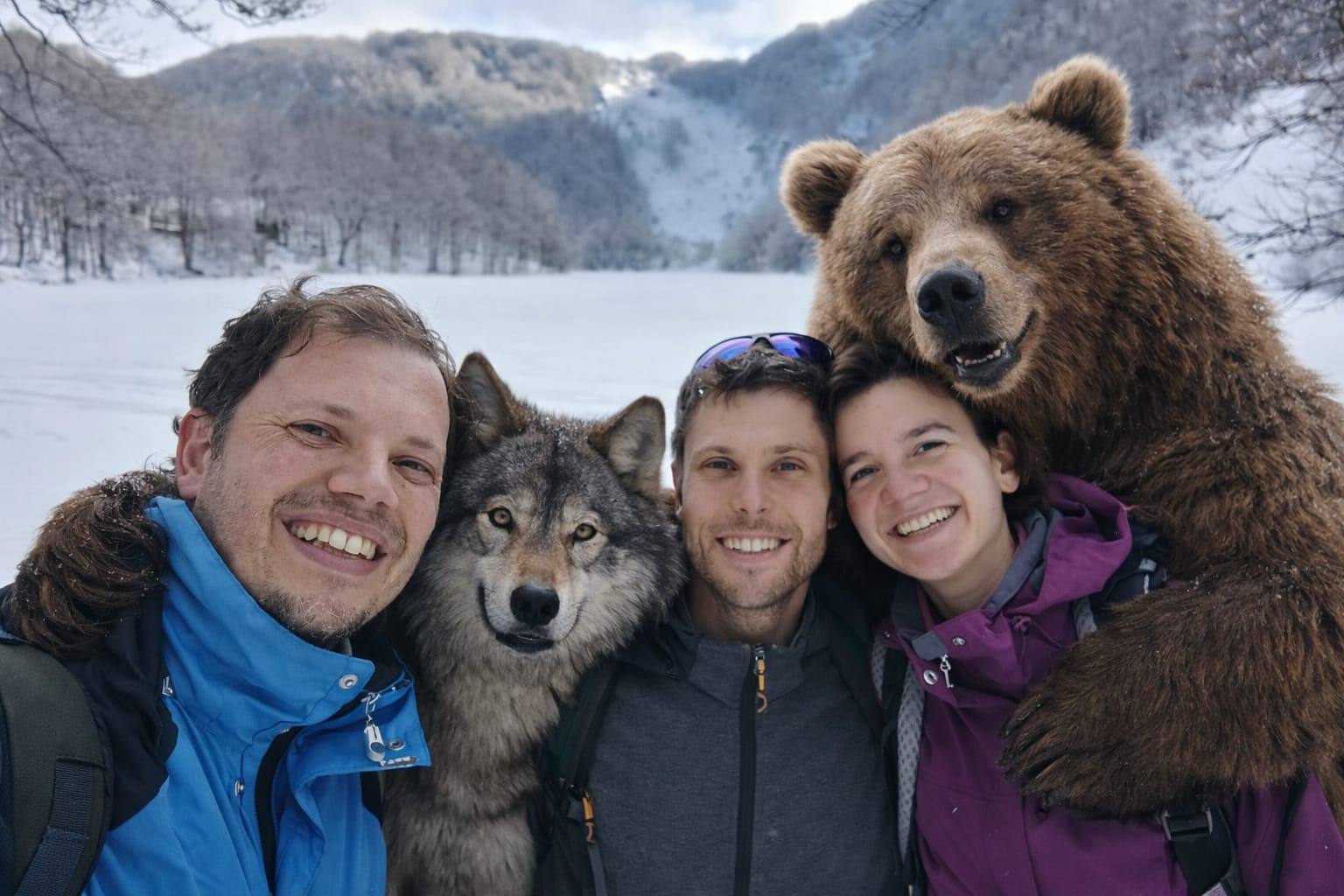 Ciaspolata lago santo - foto 7