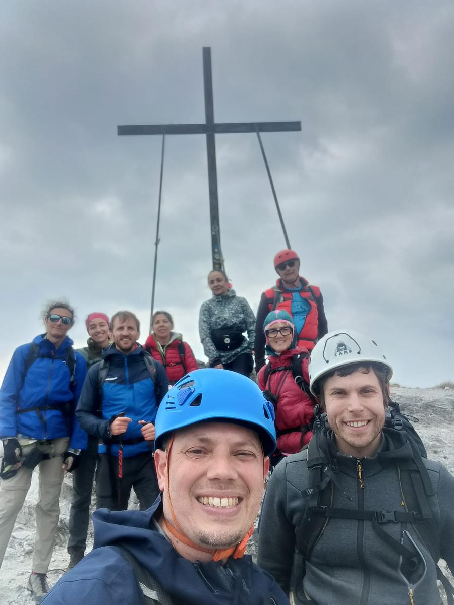Monte Forato Sud, Monte Forato e Foce di Petrosciana da Orzale