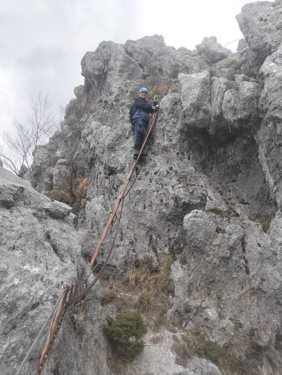 Monte Forato Sud, Monte Forato e Foce di Petrosciana da Orzale - foto 4