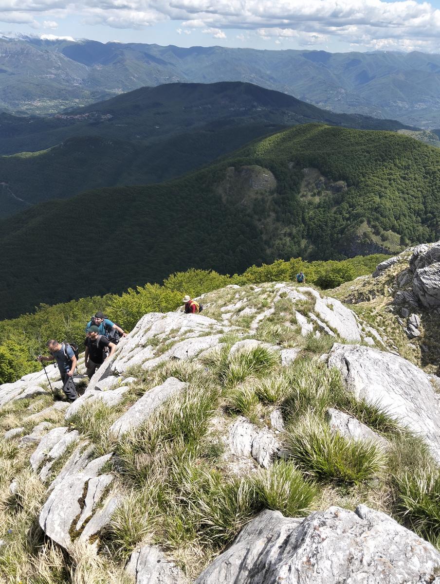 Monte Sumbra: escursione da Capanne di Careggine (panorami)