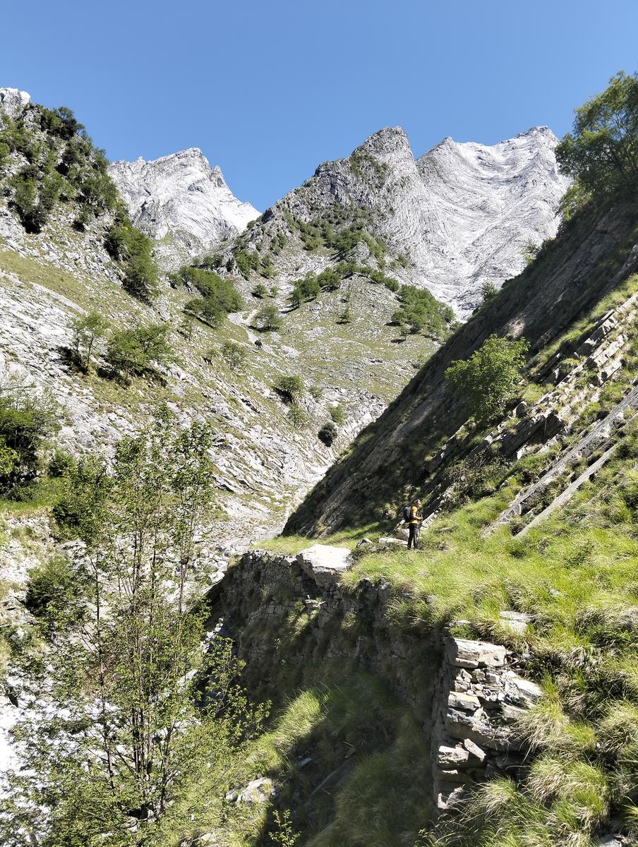 Monte Contrario: escursione ferrata da Biforco (difficile)