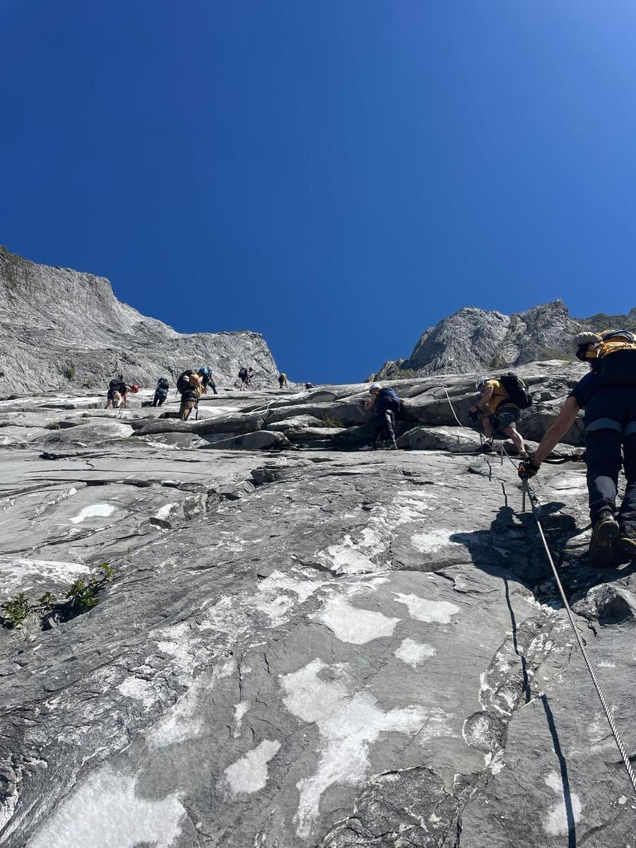 Monte Contrario: escursione ferrata da Biforco (difficile)