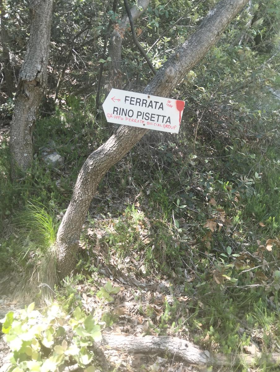 Rino Pisetta: escursione ferrata da Sarche (difficile)