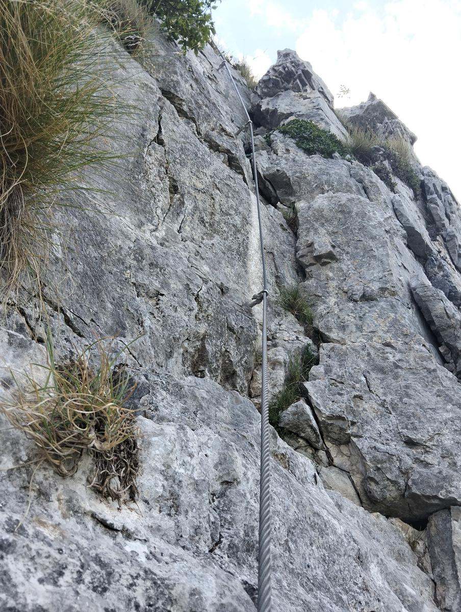 Rino Pisetta: escursione ferrata da Sarche (difficile)