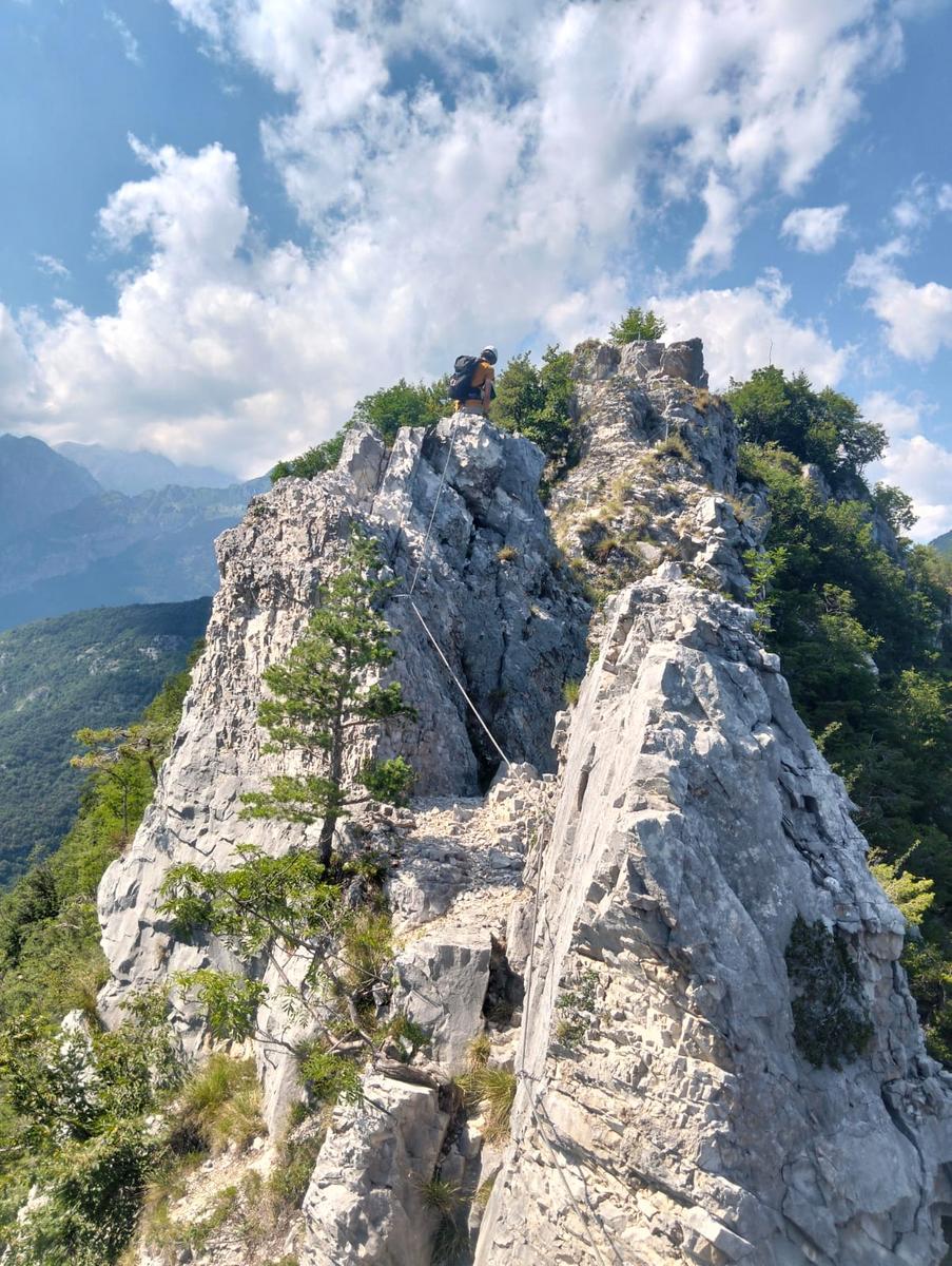 Rino Pisetta: escursione ferrata da Sarche (difficile)