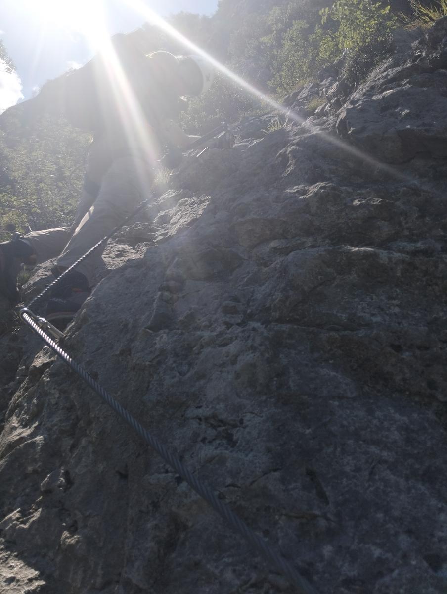 Rino Pisetta: escursione ferrata da Sarche (difficile)