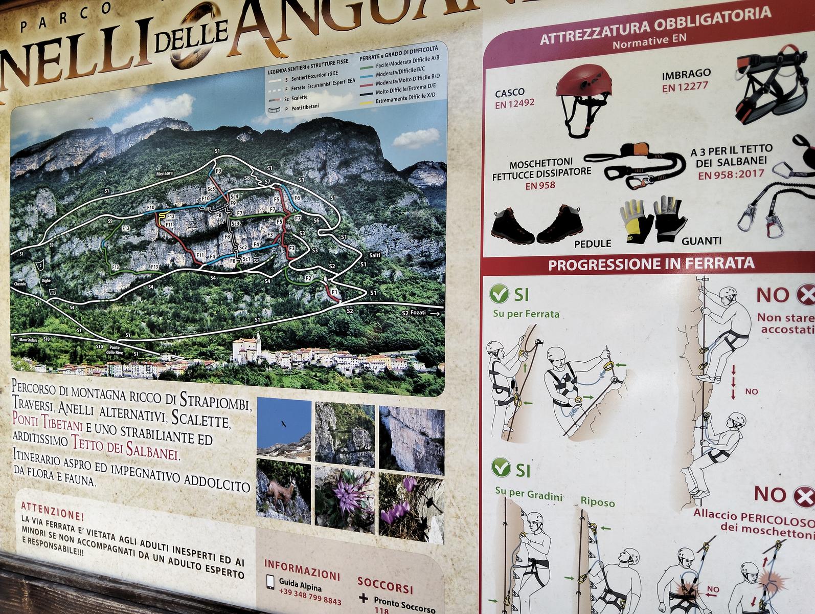 Parco Anguane: Escursione da Equi Terme (difficile)