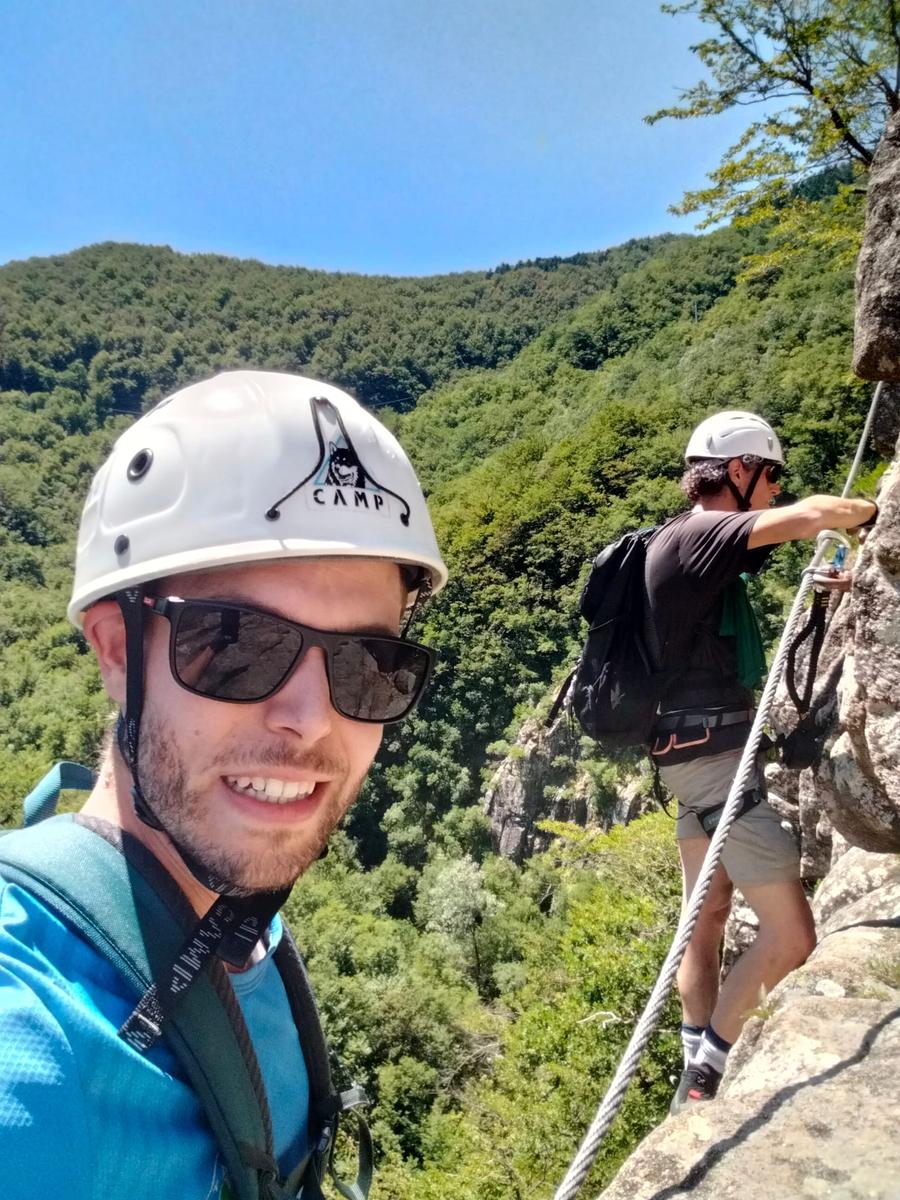 Ferrata Barranco del Dolo: escursione da Civago (difficile)