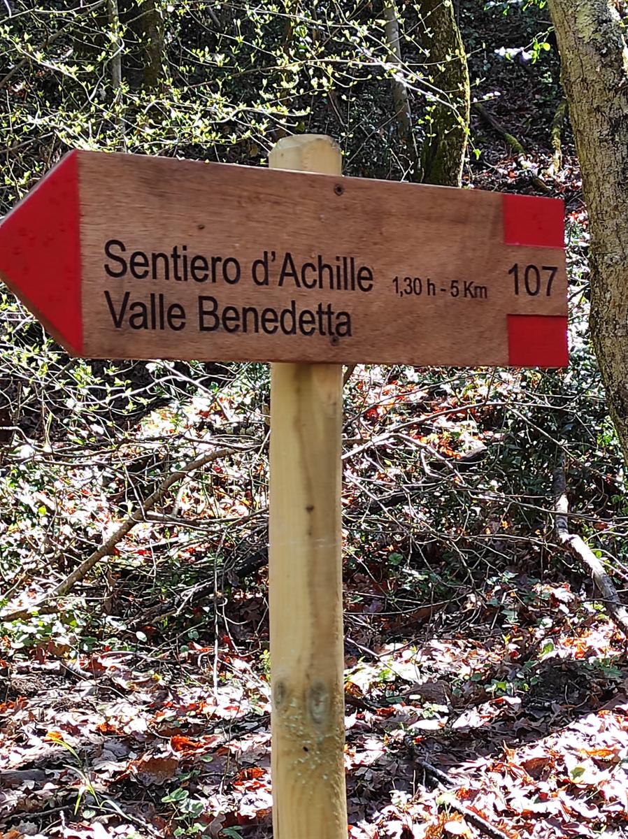 Valle Benedetta - Eremo Sambuca - sentiero d'Achille - foto 9